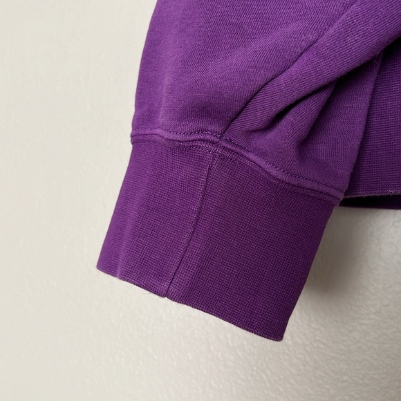 Nike - Sportswear Club Purple Cotton Hoodie Pullover  - Women's Plus 2x - Picture 7 of 10